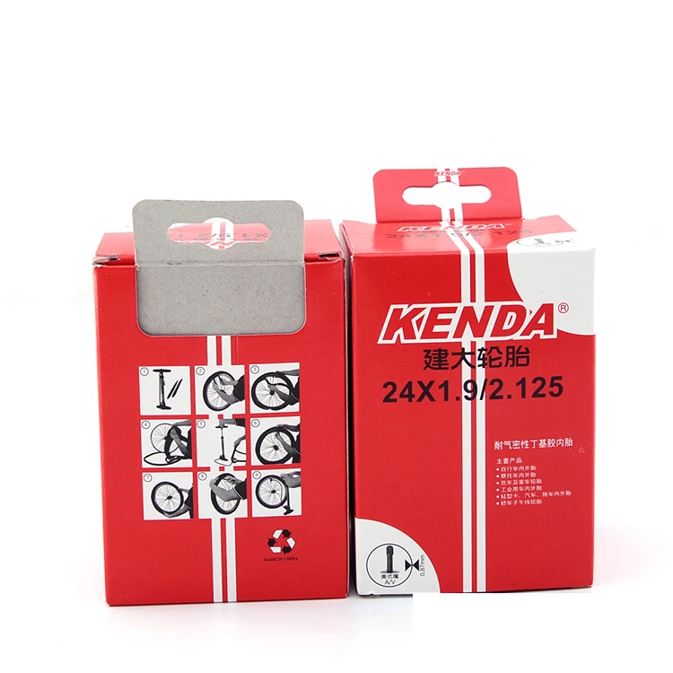 High quality abrasion resistant Kenda electric bicycle inner tube 24x1.95 av