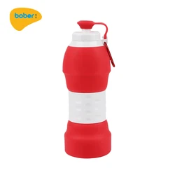 Wholesale Foldable Silicon Silicone Collapsible Water Bottle