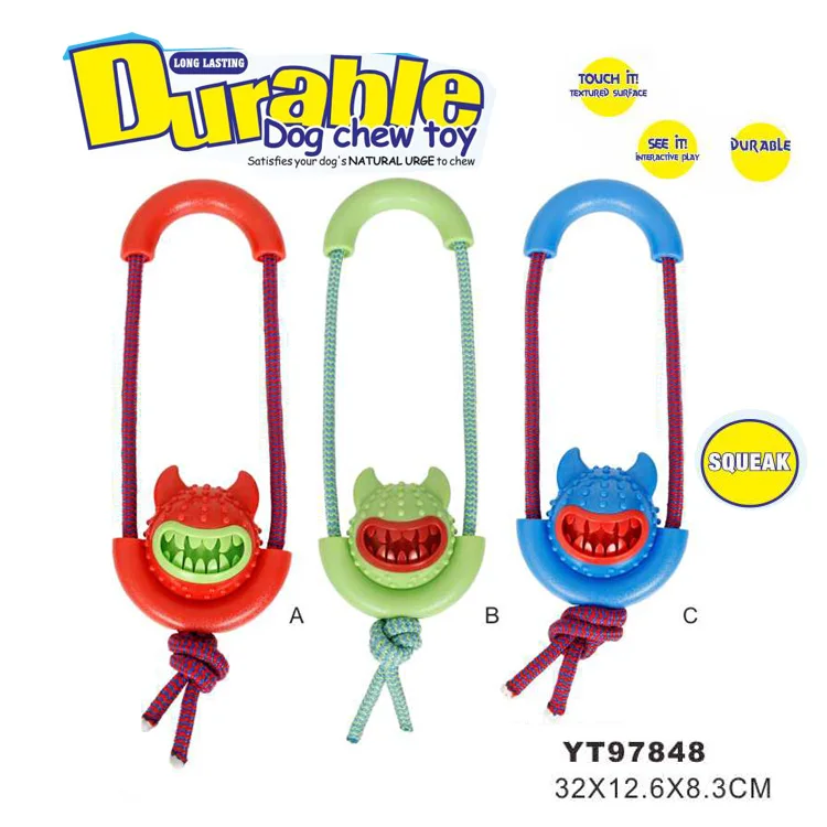 Floating TPR toy dog chew dental toy durable non-toxic pet dog chew toy