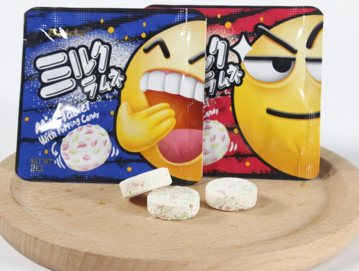 Королевский волшебный планшет из сухого бычьего молока, Молочные конфеты с выпрыгивающими конфетами для детей