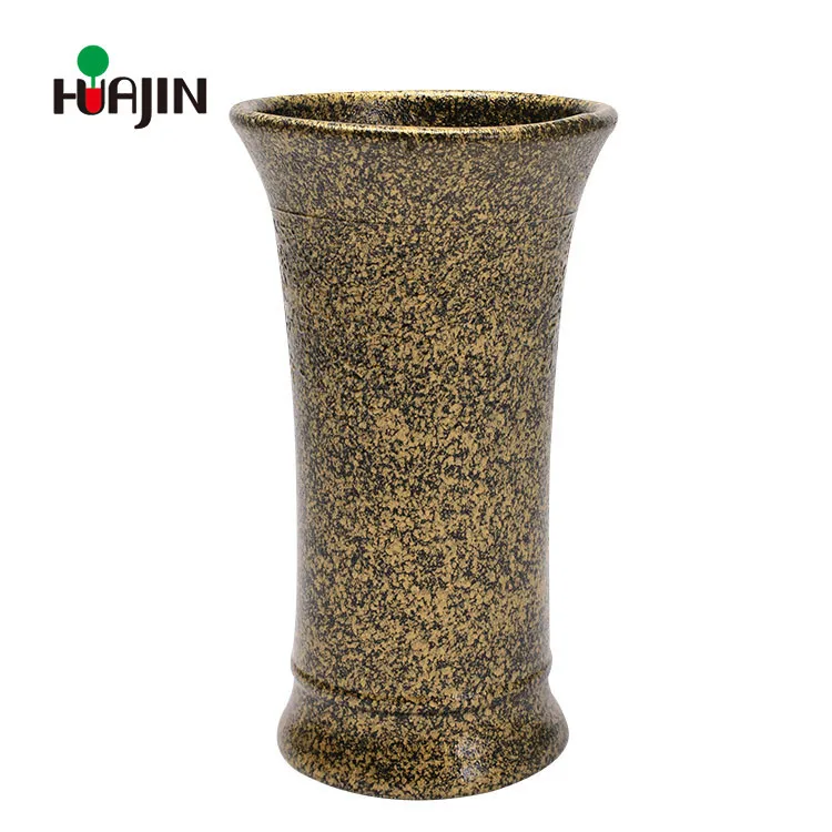 Ornamental orchid cymbidium columnar shape plastic flower pots