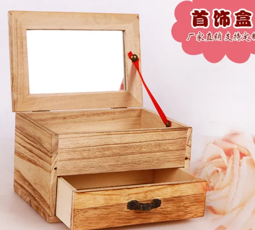 Make old wooden jewelery box custom