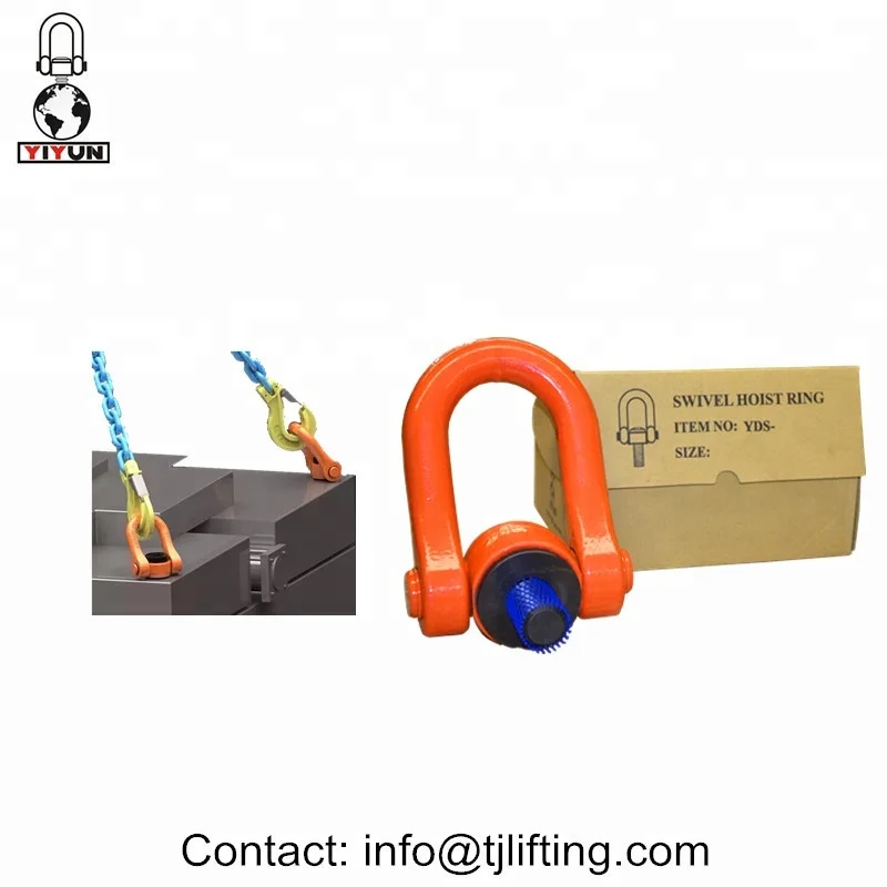 LIFTING shackle YDS lifting point/swivel hoist ring M8
