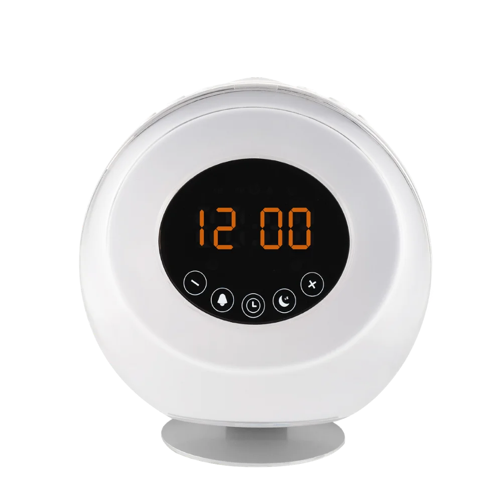 Alarm with projector clock with bird sounds with FM radio tf card speaker digital clock 2019 amazon bestseller fba best seller