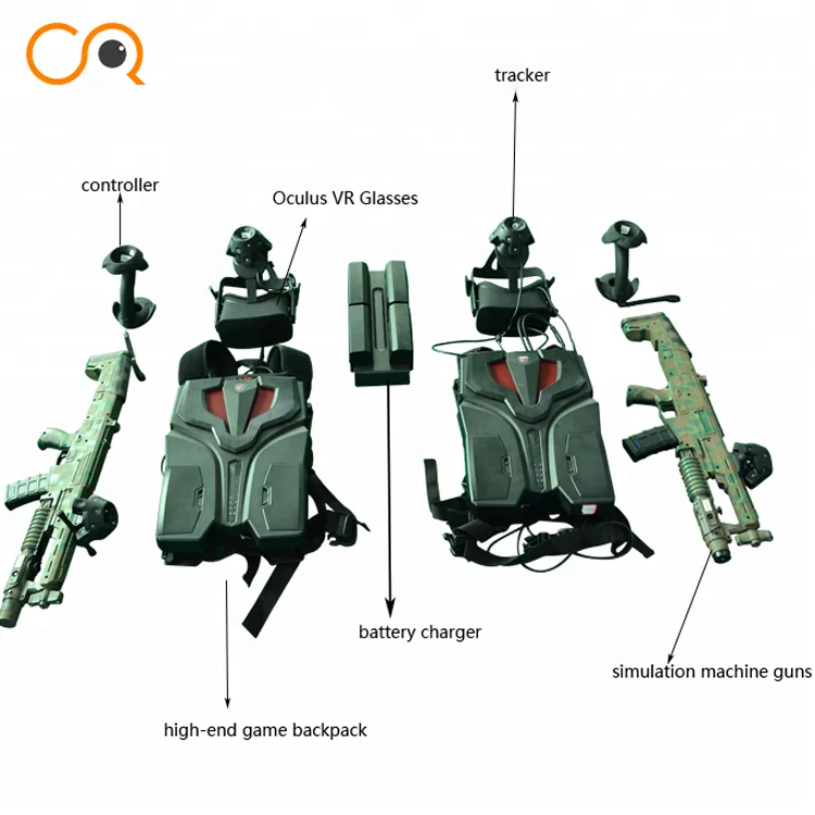 Large space 9d vr room free move motion simulator