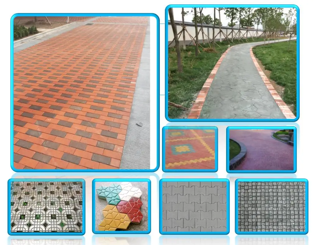
China Concrete Tiles of Plastic Mould 