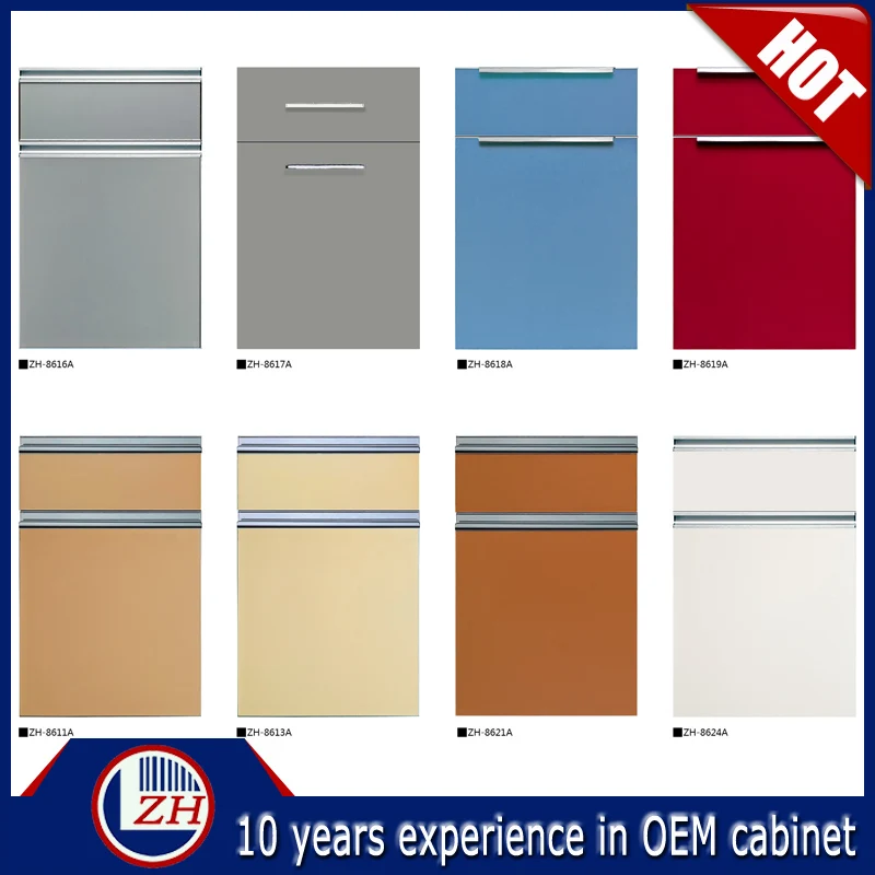 Newest colorful PVC or ABS or acrylic edge banding