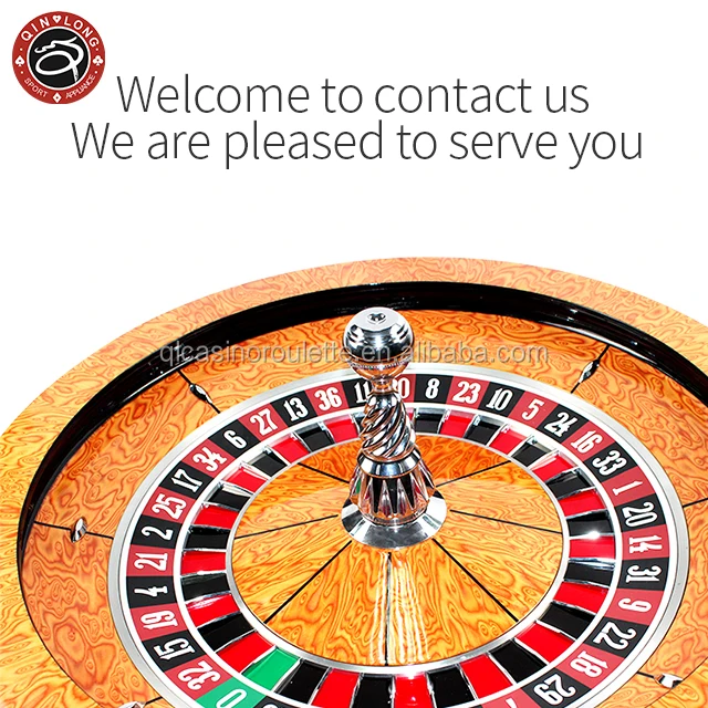 Baccarat Texas Poker Blackjack Gambling Products High quality Solid wooden 32 inch Solid Wood Professional Casino Roulette Wheel