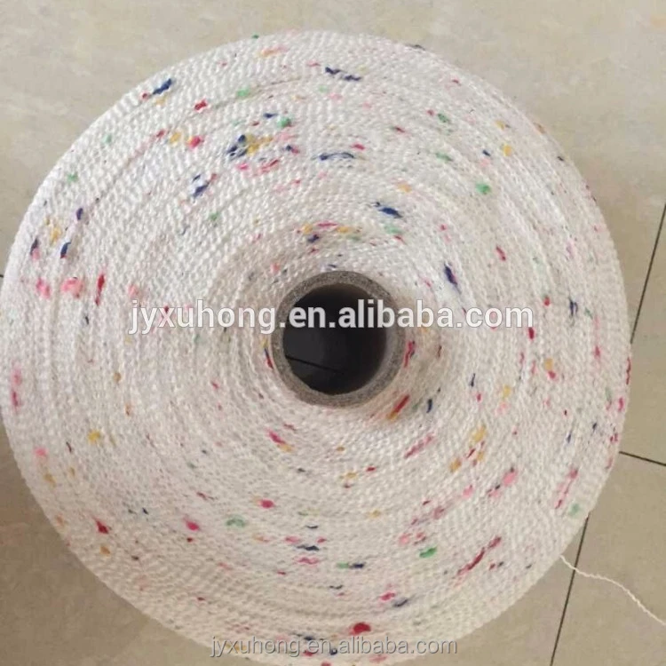 Цветная пряжа в горошек для вязания крючком