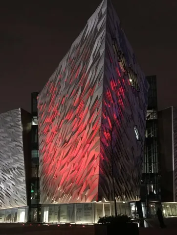 Dmx Rgb Led Lamp Ground Spot Led 60w Led Inground Lights for Titanic Belfast