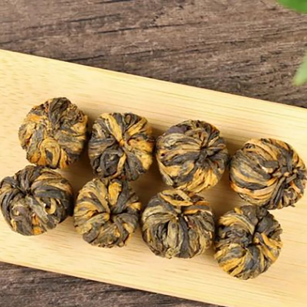 
High Quality OEM Ceylon Dianhong Black Tea Yunnan Blooming Black Tea Ball 