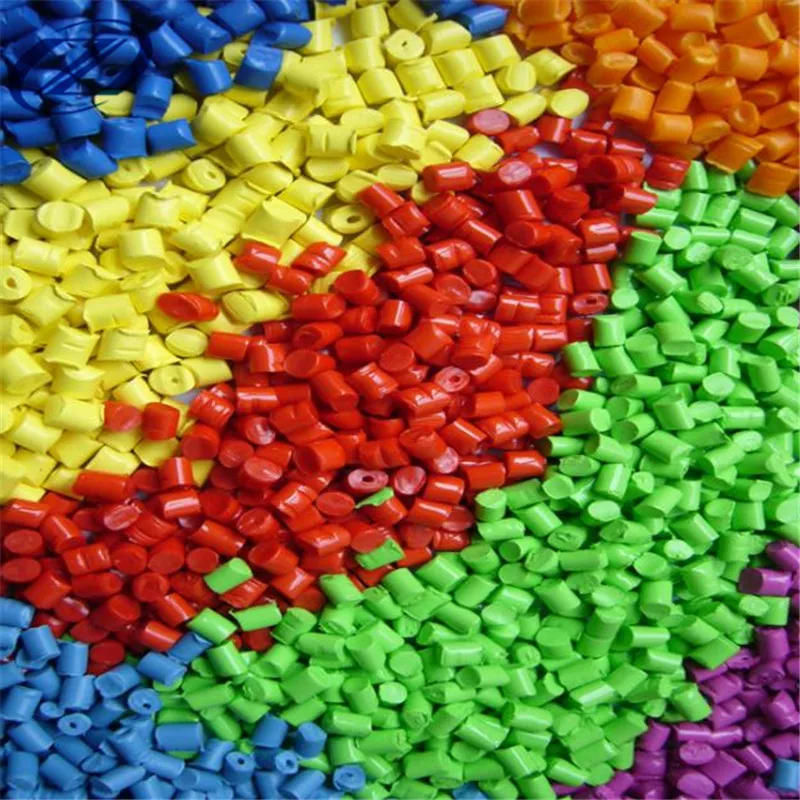 PE/PP/ABS/EVA caco3 Colorful Plastic filler Masterbatch for fiber and plastic low price manufacturer