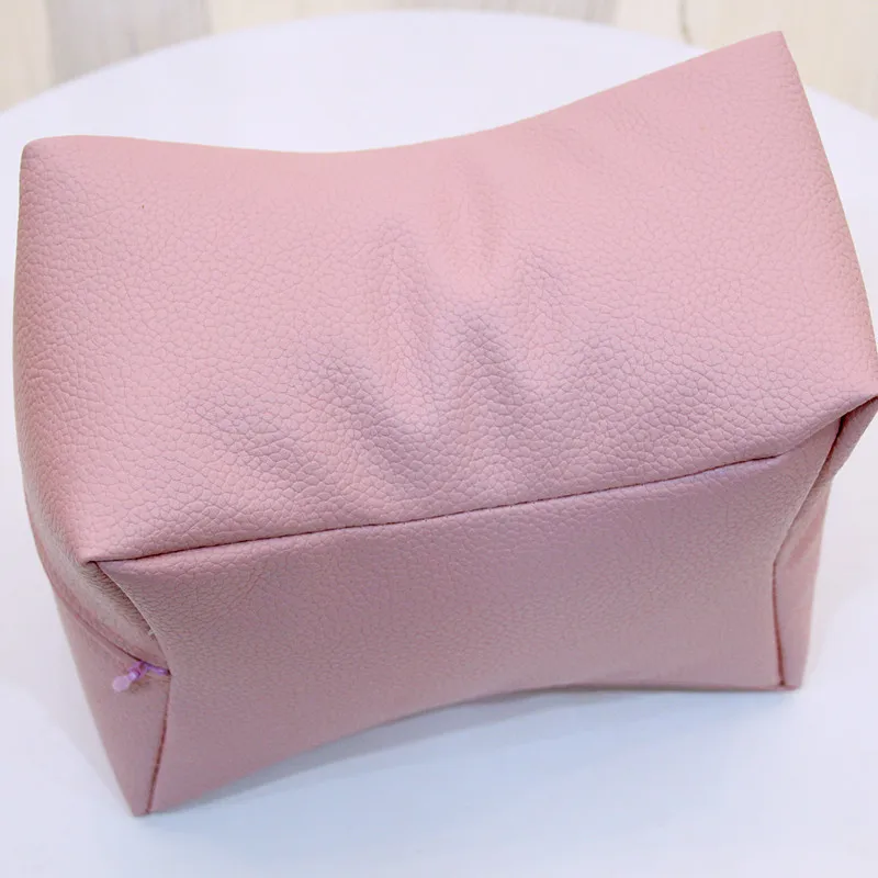 Nail Art Equipment Hand Rest Cushion Pillow Pink White Black Soft PU Leather Foot Hand Holder