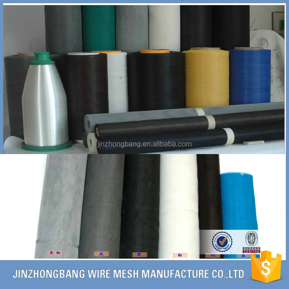 Sliding insect screen window and door with Polyethylene Net Mesh