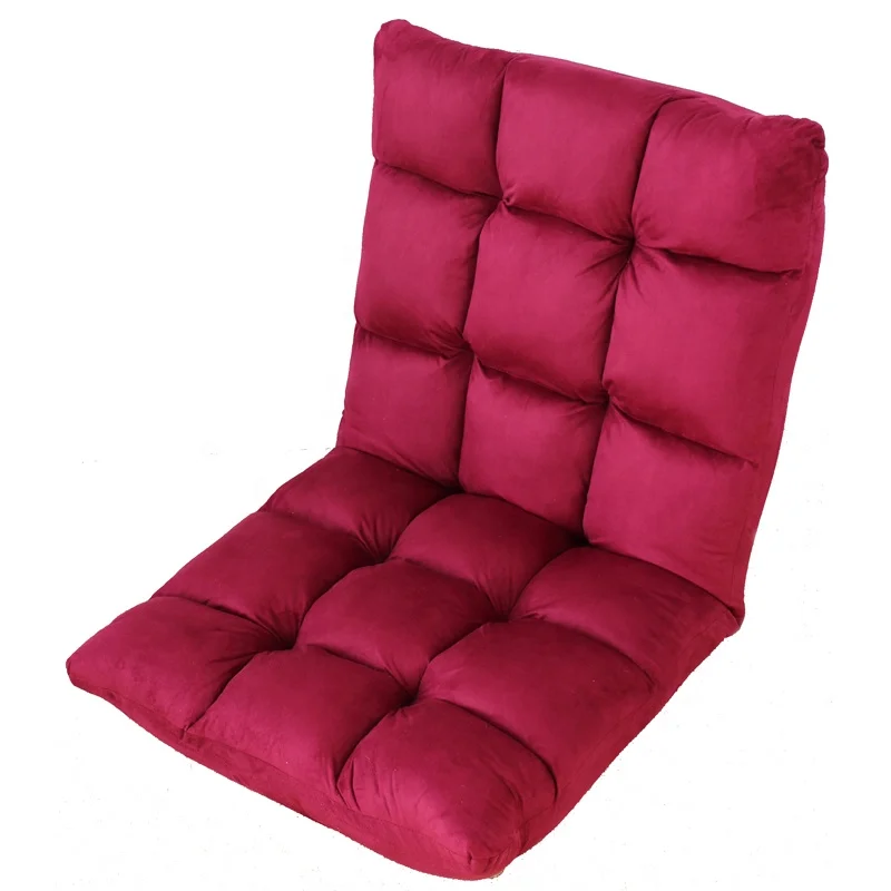 Floor Meditation Chair Folding Gaming Sofa Chair Lounger Folding Adjustable Folding Floor Chair