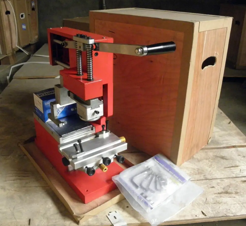 Wholesale desktop manual pad printing machine easy and simple mini pad printer
