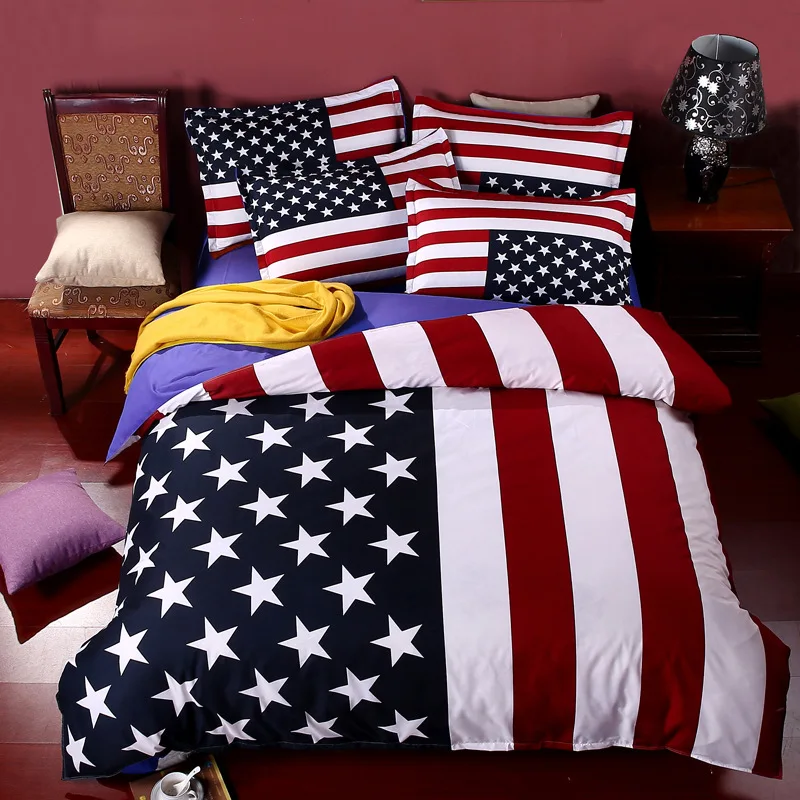 Whole British Flag American Bedding Set High Quality Bed Aeproduct