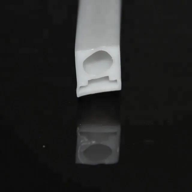 
Ip68 Waterproof Clear Silicone Casing Tube With End Cap And Clip 