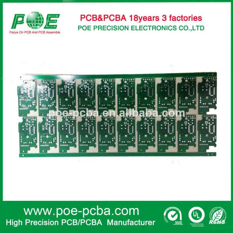 китай 2 слой fr4 hasl печатных плат