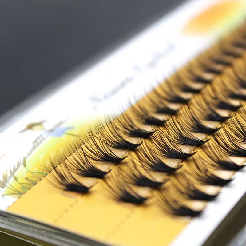 Hot!!! 10 Pairs x Natural False Eyelashes Fake Eyelash (factory selling )