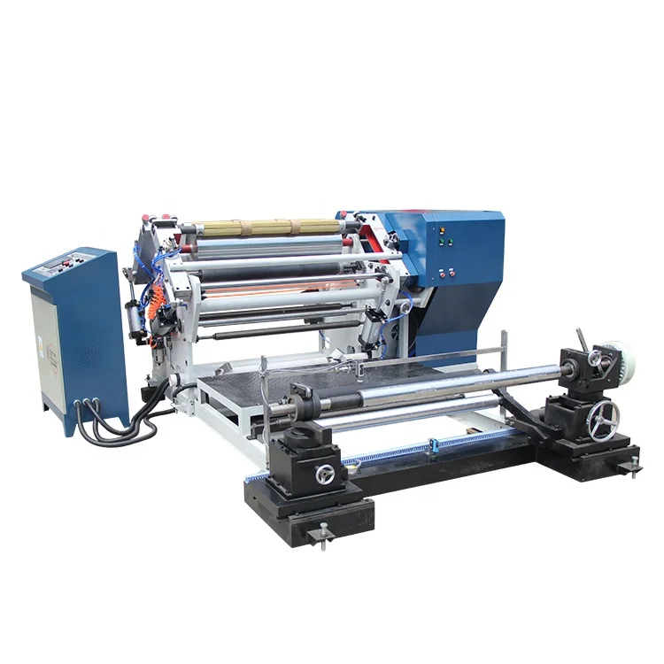 
Cutting and rewinding machine BOPP PET PE PVC narrow strip cutting and rewinding 
