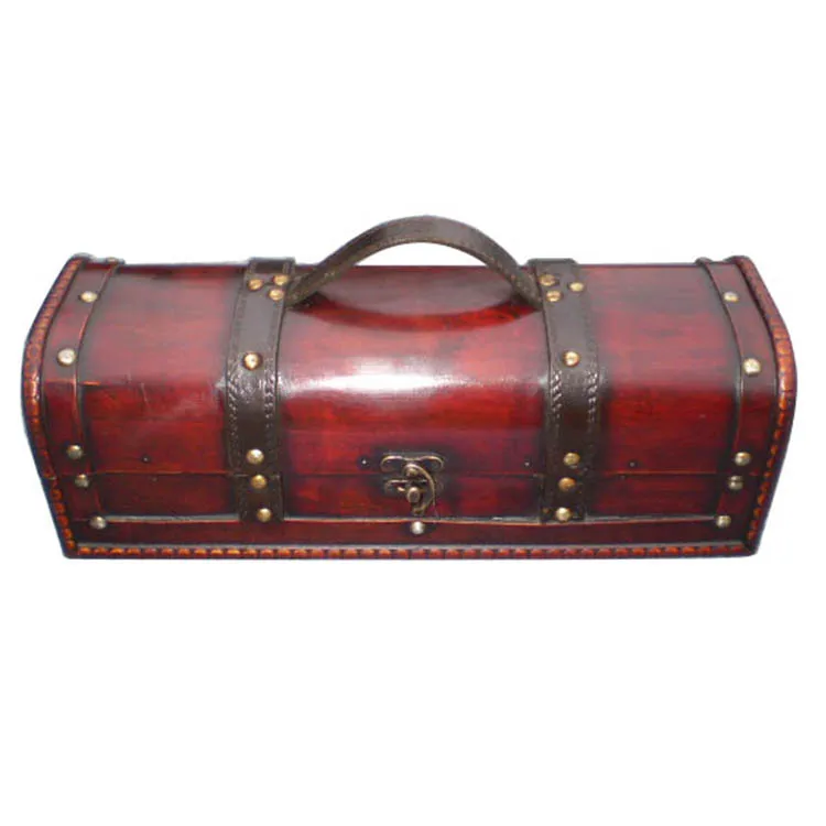 Bulk unfinished blank wooden single wine box