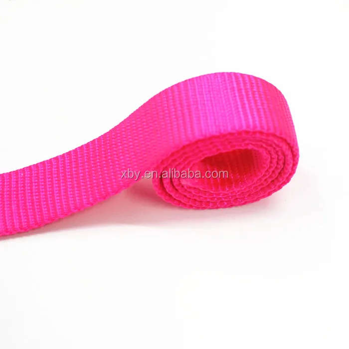 Custom woven nylon ribbon polyester seat belt webbing