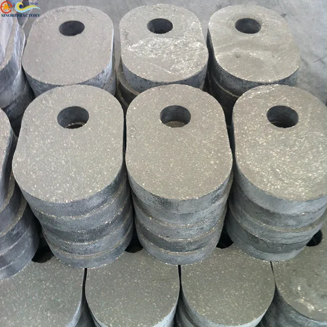 Refractory C40 ladle Slide gate plate for steel plant