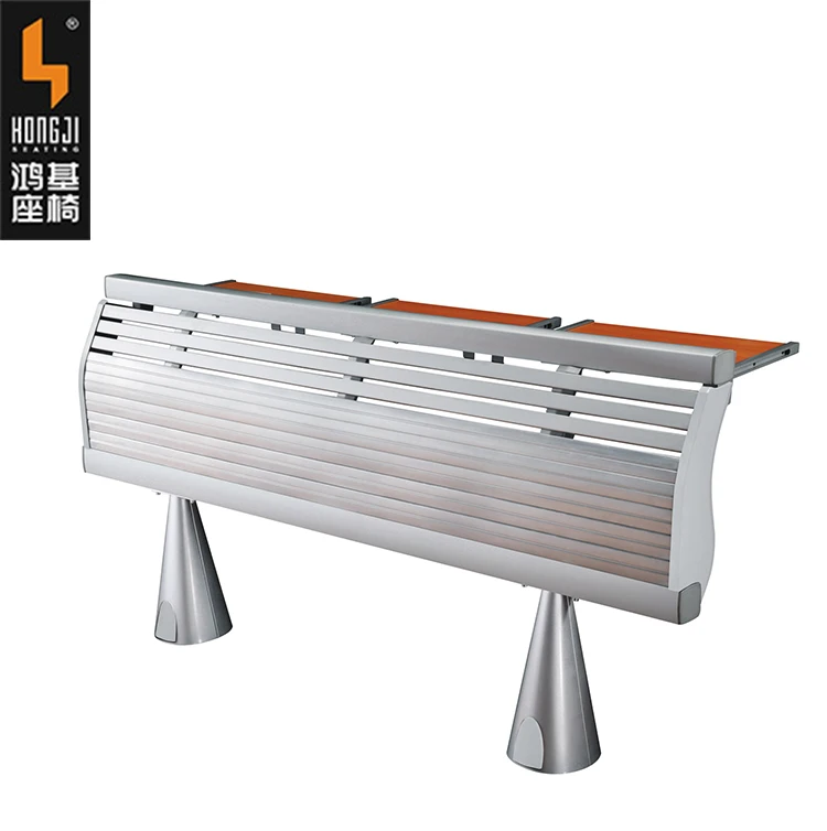 Folding Aluminium Appearance Lecture Hall Desk and Chair