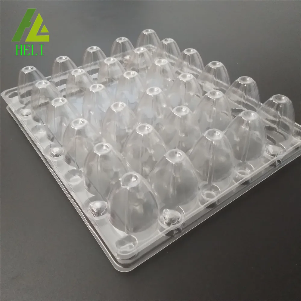 30 holes egg tray for packing and transportation plastic quail egg tray