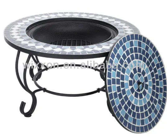 Керамический костра с любым мозаичными