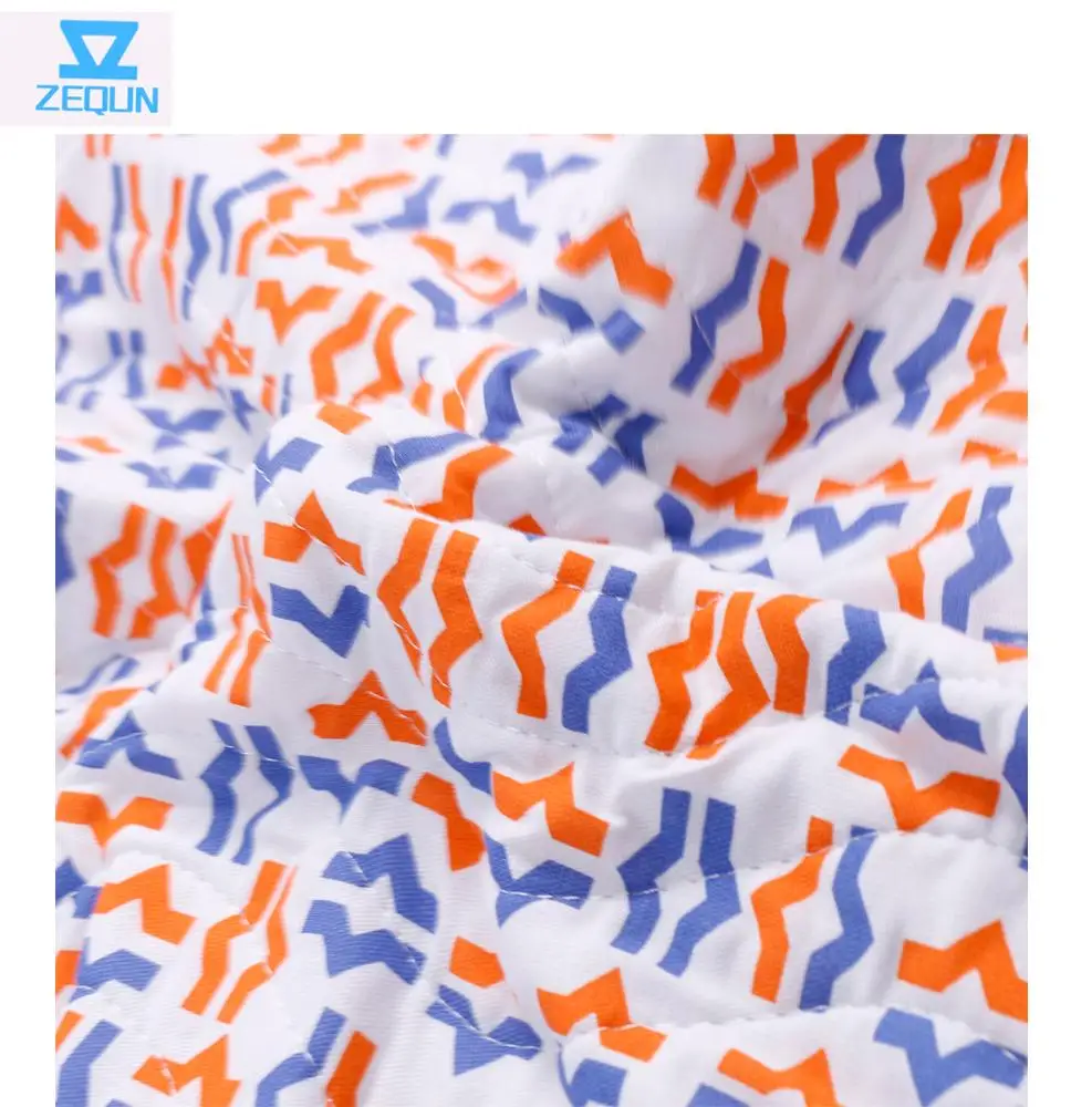 High quality 100%cotton fully waterproof 4-ply quilted laminated bed pad/bedpad