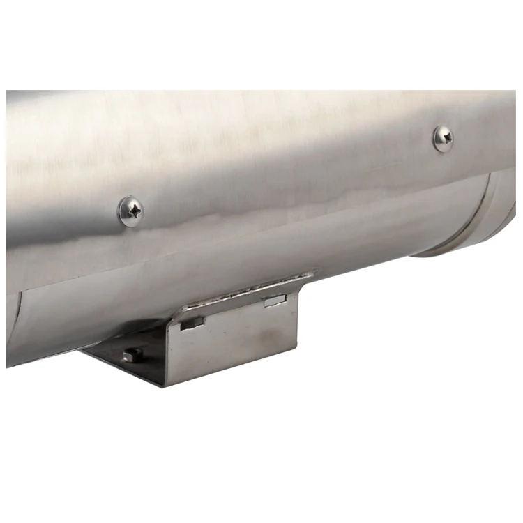 flame proof ex-proof CCTV camera outdoor housing with self cleaning wiper