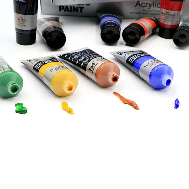 22 мл 6 видов цветов Профессиональная Акриловая картина набор цветов «сделай сам»