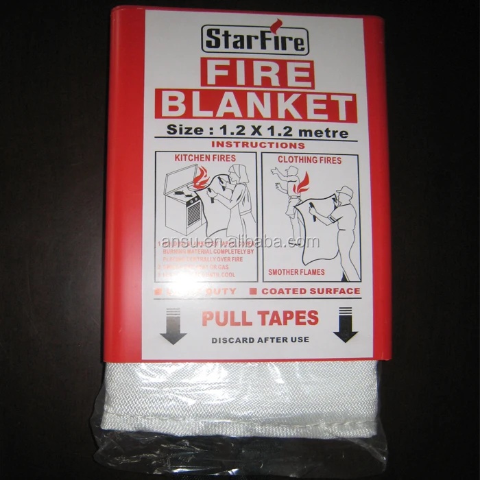 Китай Лидер продаж одеяло 1 м * для пожарной безопасности 2 5 8 0 EN1869