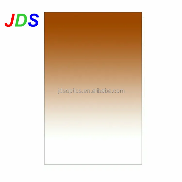 Optical glasses Square Gradual Filter lens For dslr camera accessories