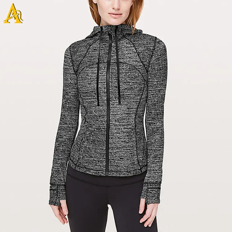 
High Quality Women Sports Jacket Wholesale Workout Fitness Training Jacket Women Gym Yoga Wear Apparel 
