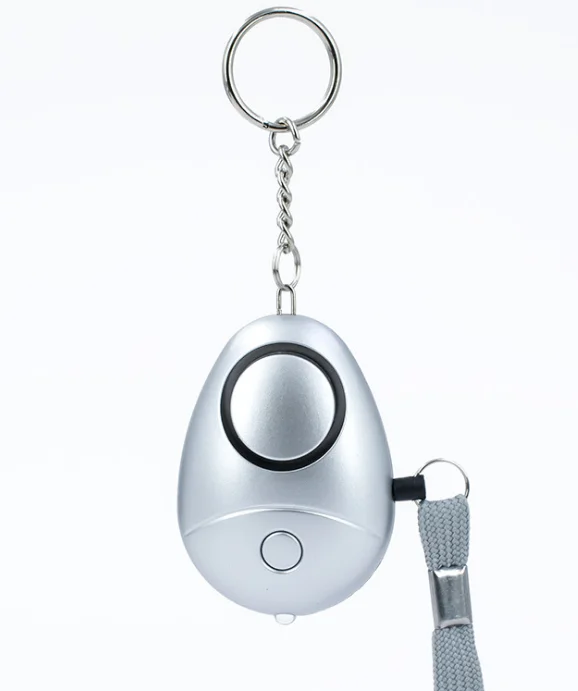 Factory Security Alarm Panic Button 135db Safety Self Defense Personal Siren Emergency Alarm Keychain Alarms for Kids/lady/elder