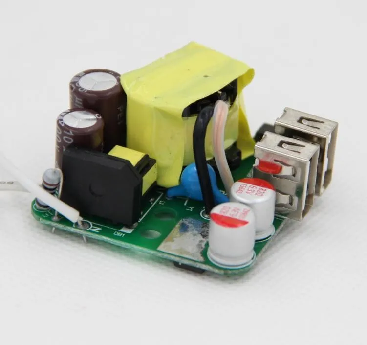 Изготовленный На Заказ 230v AC USB DC 5v Pcb плата для зарядного устройства мобильного 2.4amp 18 Вт 3A 20w