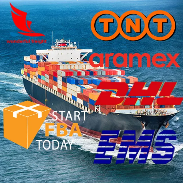 Китай tnt/fedex/ems/dhl/aramex/amazon fba самая низкая стоимость доставки в