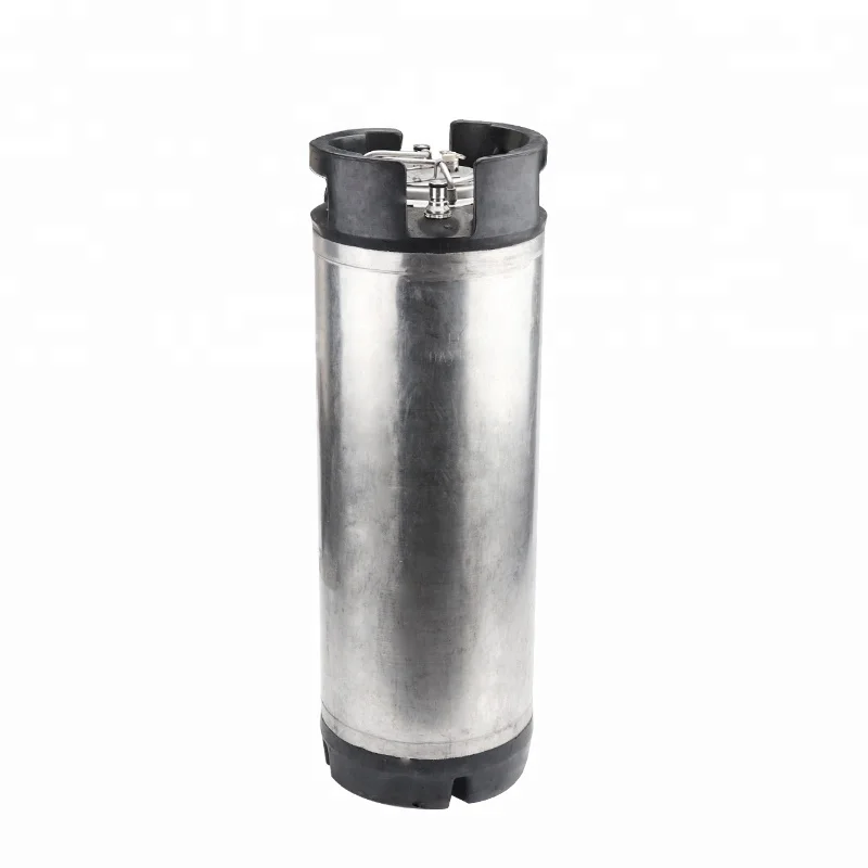 
Stainless Steel Used 5 Gallon 19L Cornelius Keg Ball Lock Draft Wine Beer Keg Barrel with new lid 
