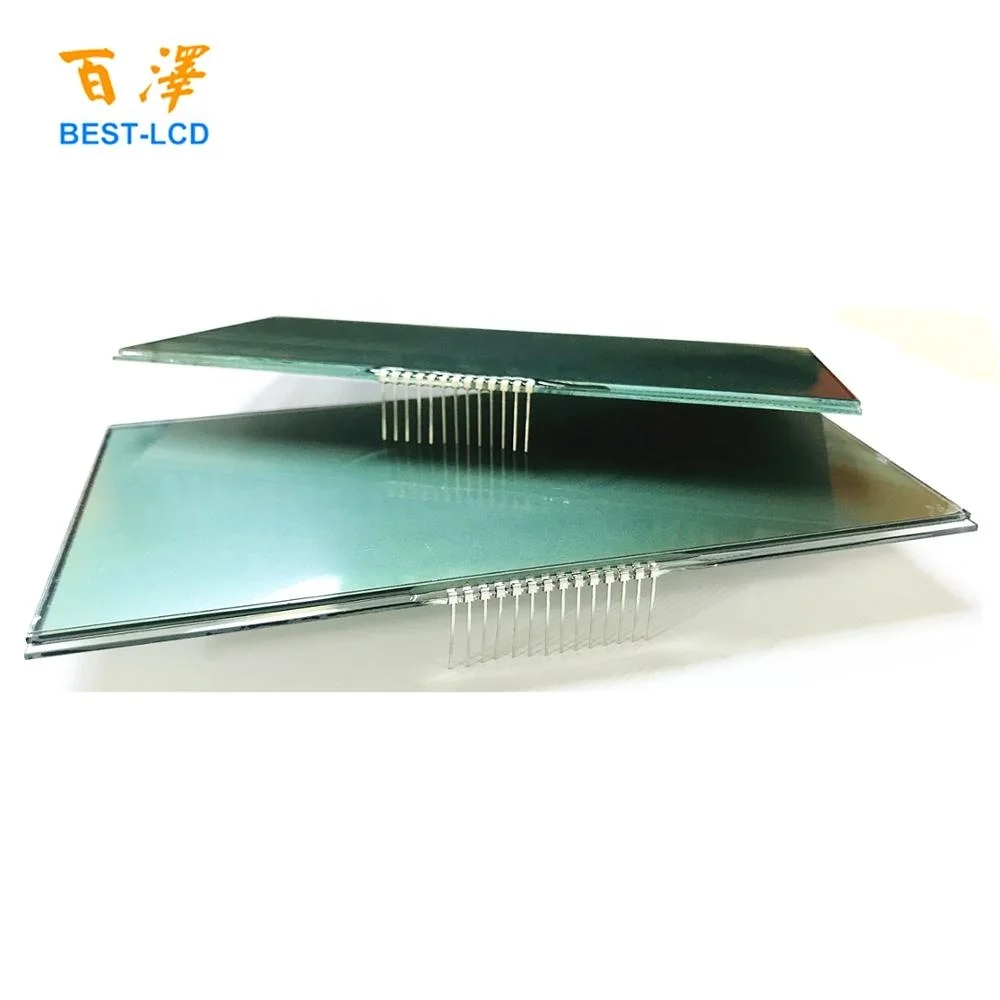 Custom 3.0V 27 Pin Transflective 6 digits 7 segment LCD Display For Weighing Electronic Scale/Loadometer/Platform Balance