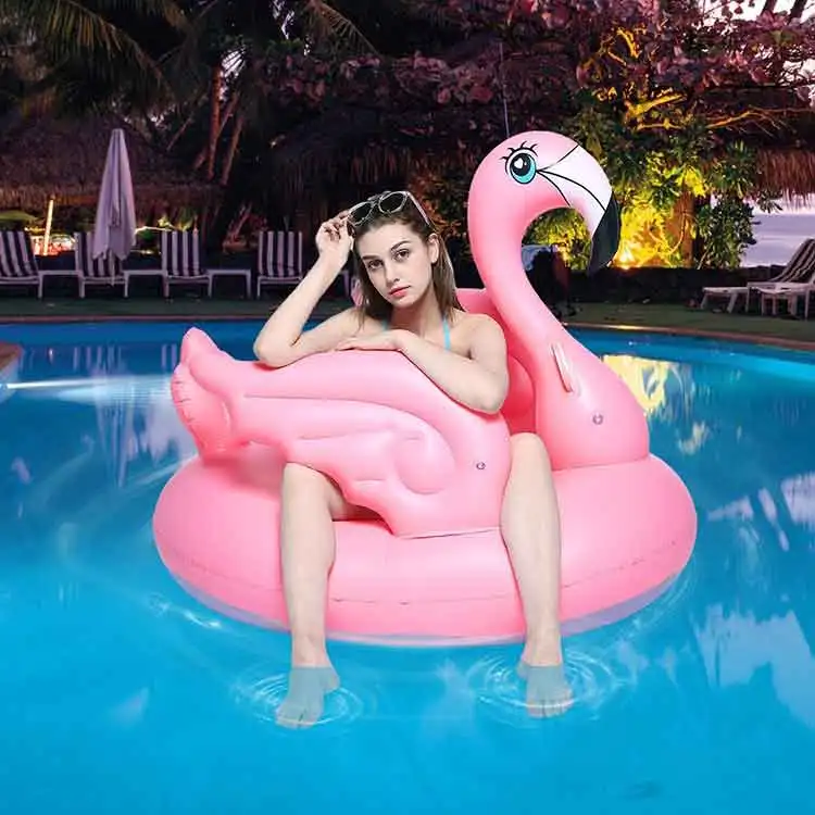 wholesale giant inflatable beach flamingo pool floats toys