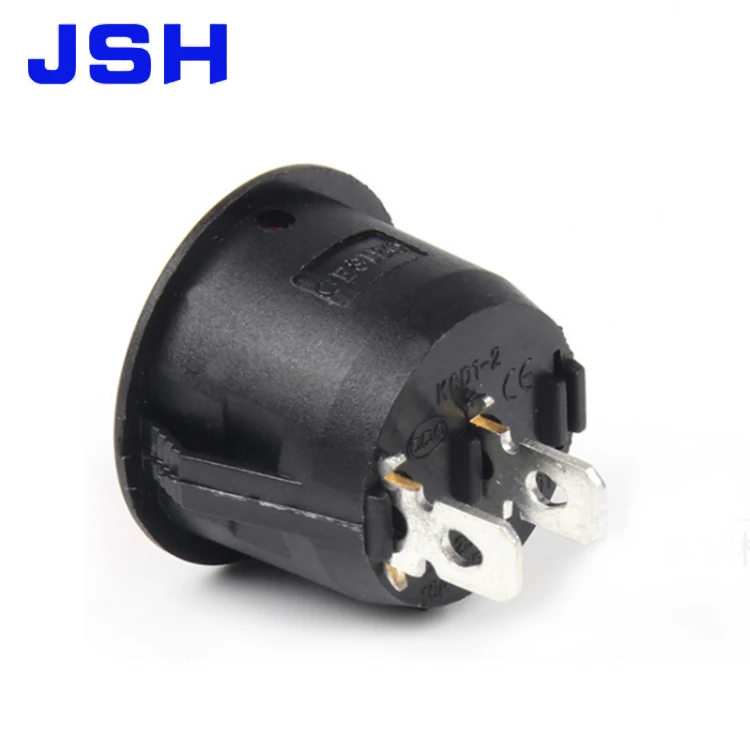 6 pin dpdt rocker switch 10(3)a 250vac t105 rocker switch cb enec17 red panel mount kcd3 boat rocker switch