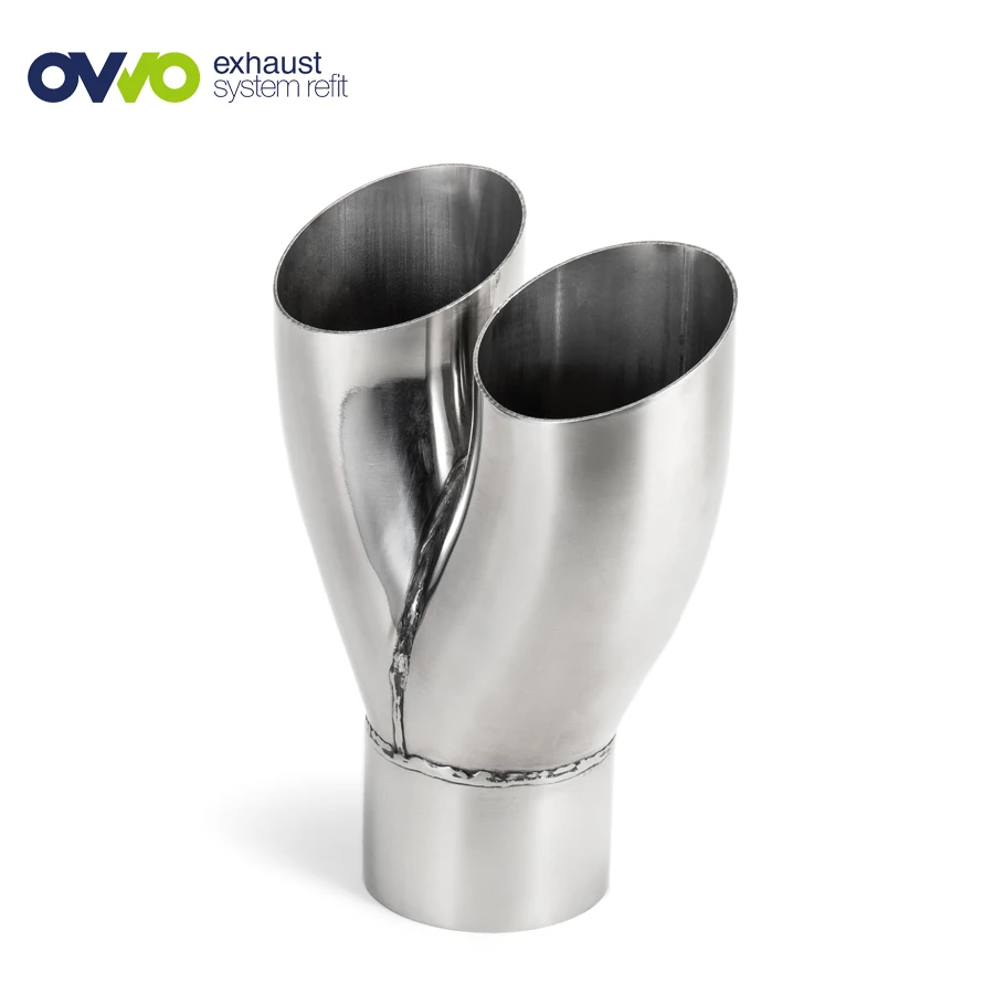 
Many Years Factory Performance Automobile Universal Dual Exhaust Muffler Tip 