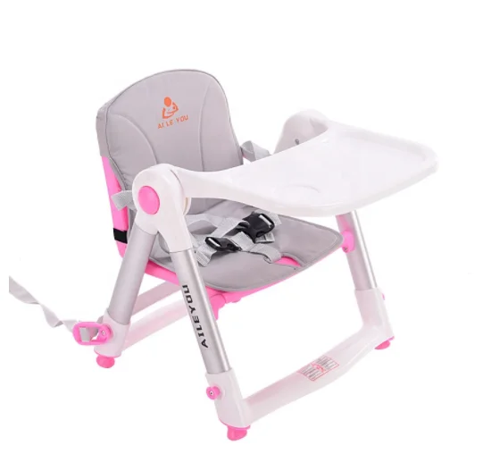 2019 Hot selling Foldable high chair baby dining chair baby feeding chair