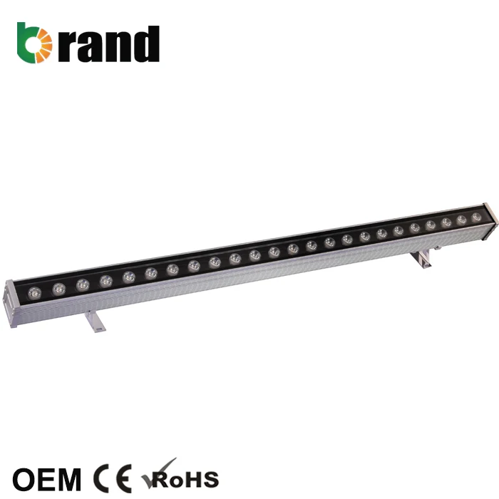 IP67 Outdoor led wall washer DC24V RGB Color 1000mm Outdoor Linear Light