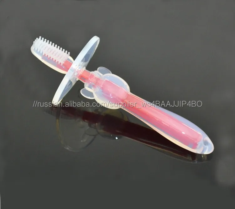 Высокое качество дешевой цене младенческой Обучение Мягкая силиконовая Kid Зубная щетка для оптовой продажи