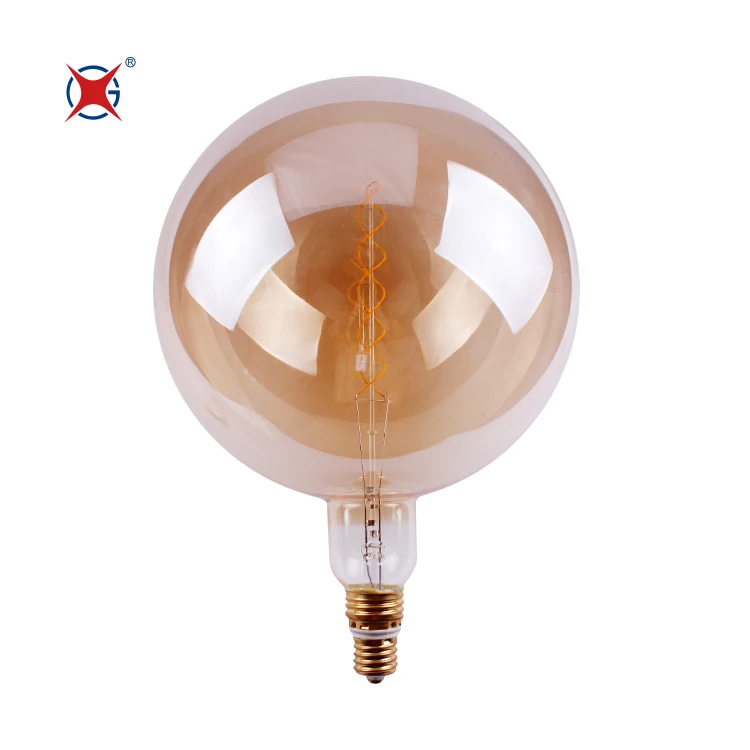 special filament big bulb e27 6w g200 soft LED Filament Decoration lamp