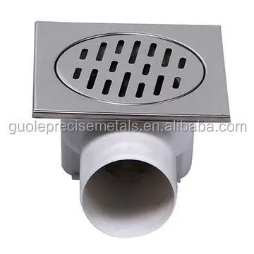 Напольный слив из нержавеющей стали 201, 15 * 15c, с разъемом ABS